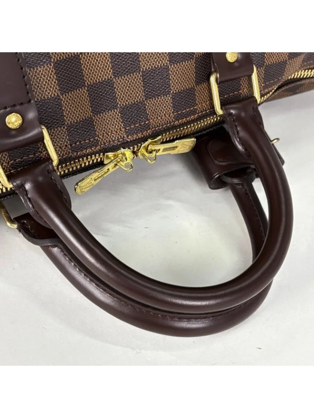 Louis Vuitton Keepall 50 Travel Boston Bag Damier Brown - Picture 6 of 8